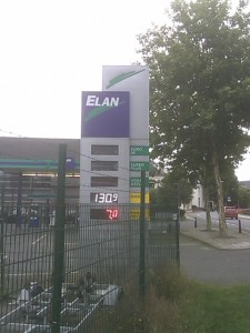 LED prijzenbord Elan te Abcoude