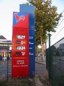 LED prijzenbord Haan te Abcoude