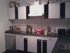 Keuken met folie 1